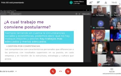 Gran asistencia en los webinars «Jóvenes y empleo»