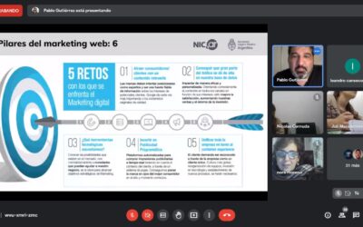 Increíbles webinars de NIC.AR en Jóvenes XXI