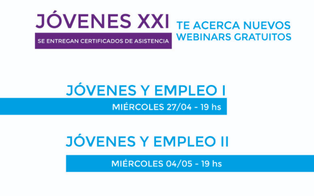 Arranca el ciclo de formación de Jóvenes XXI con «Jóvenes y Empleo I y II»