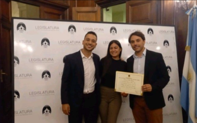 Reconocimiento de la Legislatura Porteña al curso Youth Advisors on Site