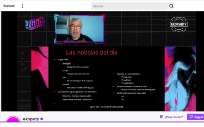 Comenzando el año en los talleres de verano la Ekoparty Security Conference